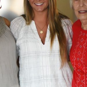 White long sleeve mini dress